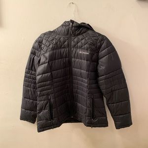 Black Columbia puffer